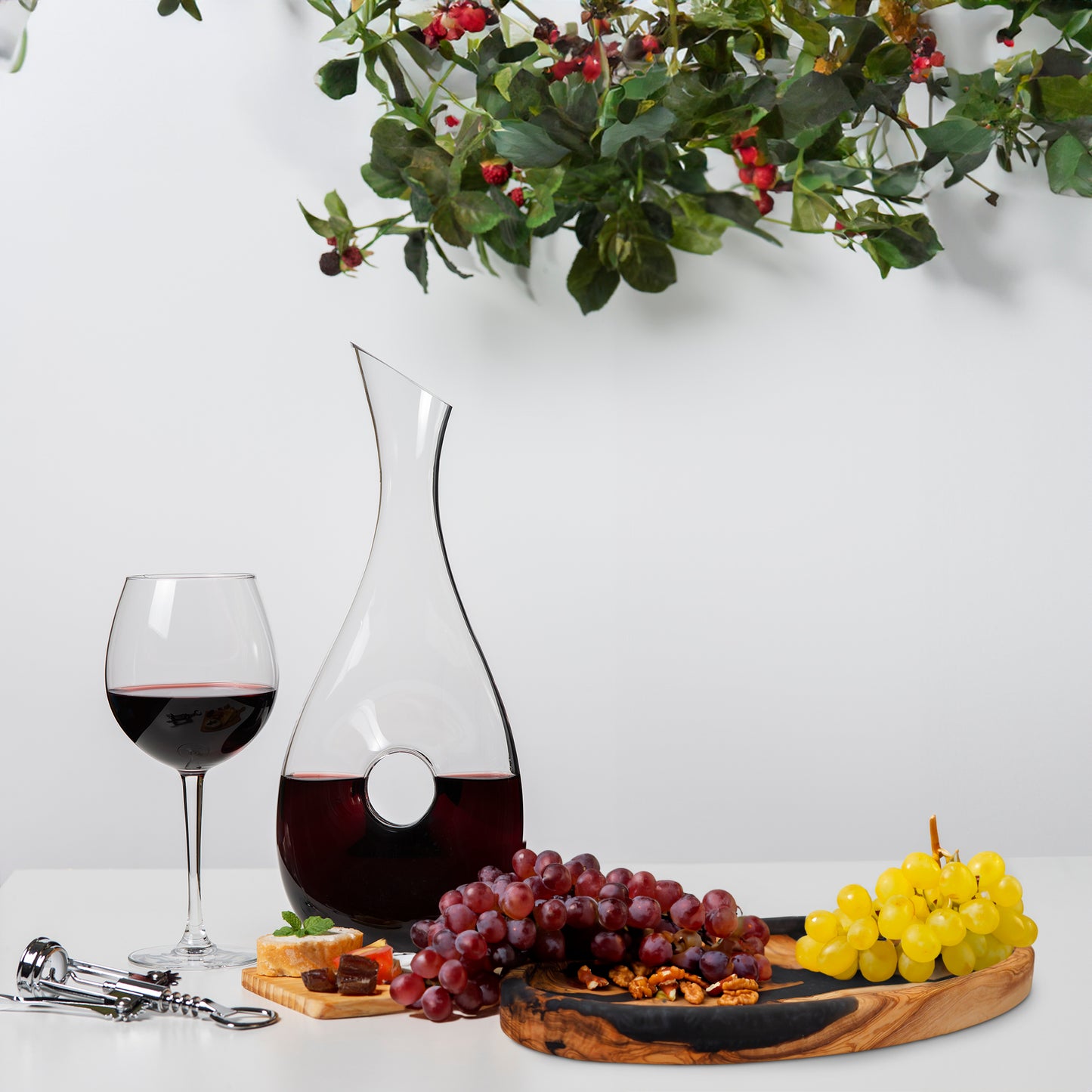 Decorative Wide Wood Fruit Bowl - Waapa