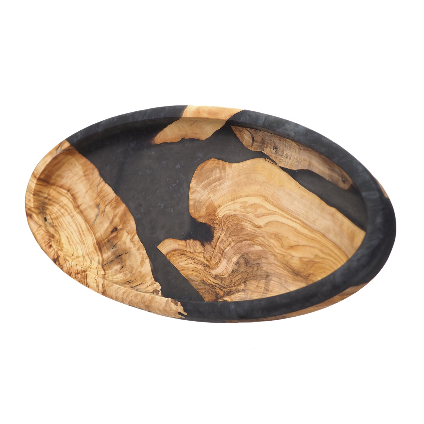 Decorative Wide Wood Fruit Bowl - Waapa
